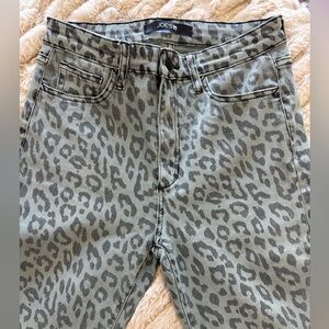 Joe's Jeans Leopard Print Denim